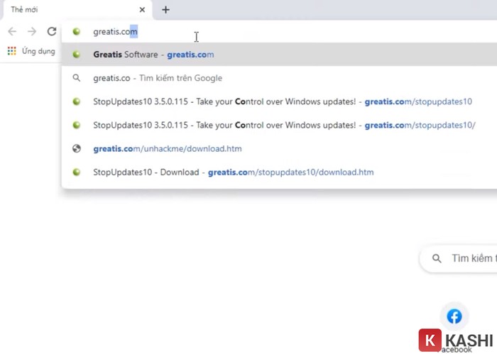 Phần mềm StopUpdates10