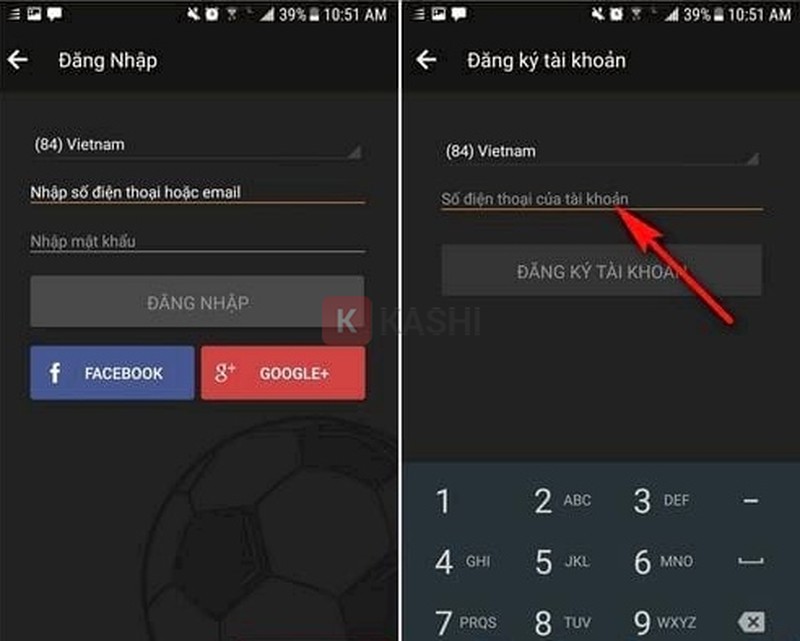 Đăng ký tài khoản FPT Play trên điện thoại