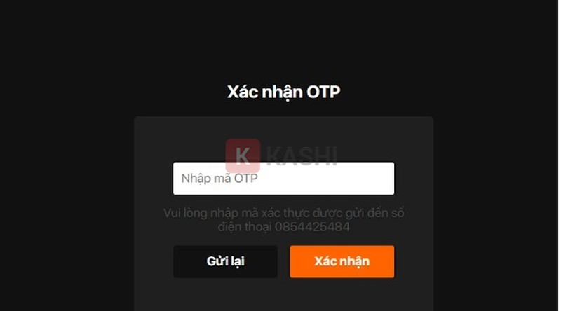 Xác nhận OTP FPT Play