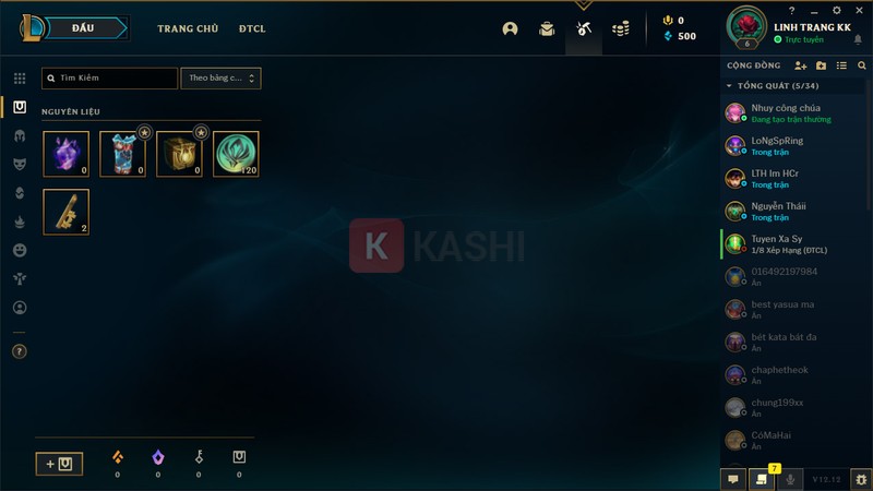 Tài khoản Liên minh miễn phí