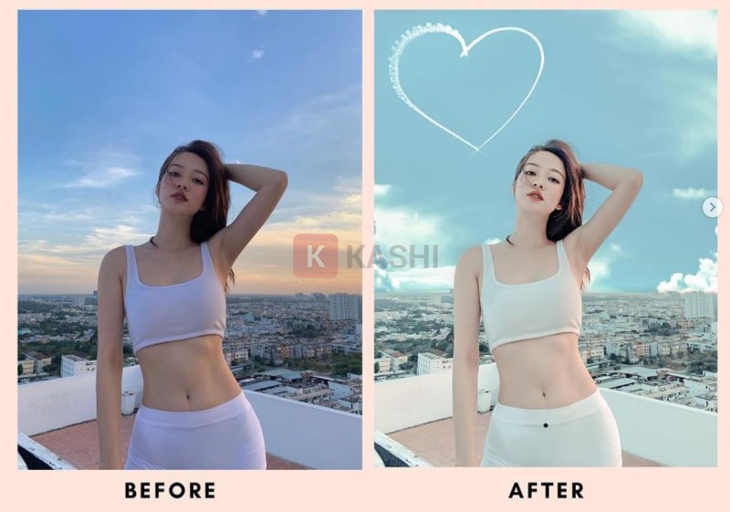 Ảnh chỉnh sửa đẹp mắt với Lightroom VIP