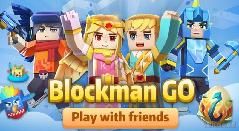 Ảnh minh họa tạo nhân vật trong Blockman Go