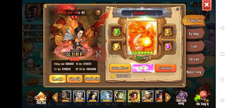 Hình ảnh trong game Đảo Kho Báu