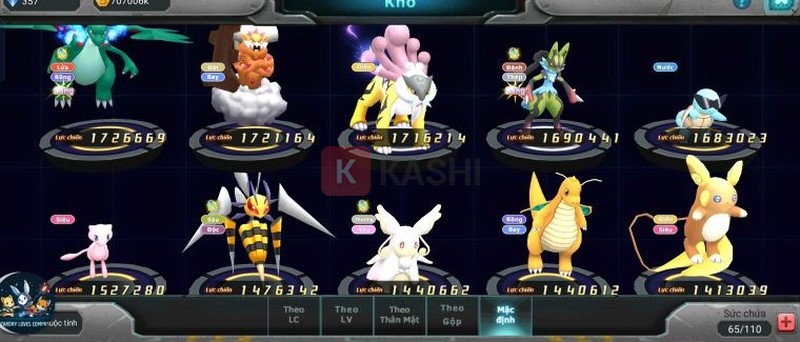 Acc Pokemon đại chiến- Hình ảnh 7
