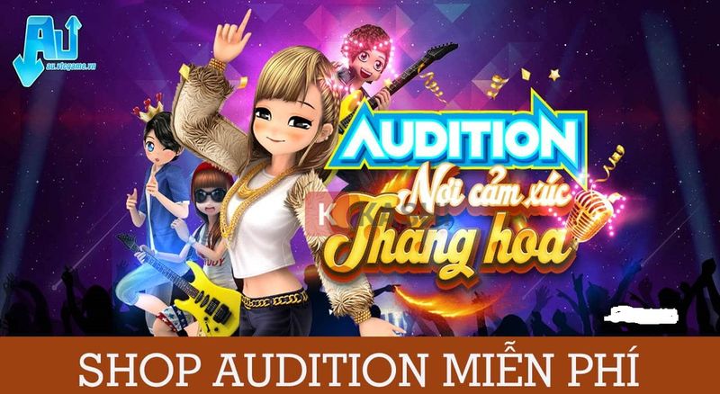 Ảnh shop bán Audition Online uy tín