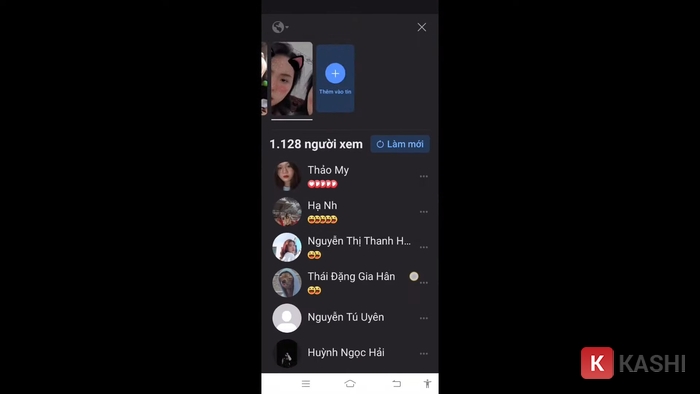 Chế độ Story trên Facebook