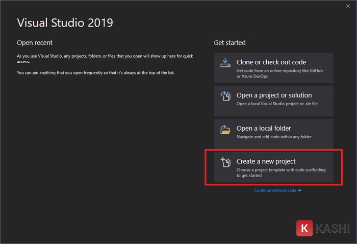 Giao diện Start đơn giản, trực quan