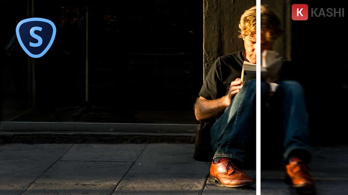 Đây là một bức ảnh so sách khi sử dụng phần mềm Topaz Sharpen AI