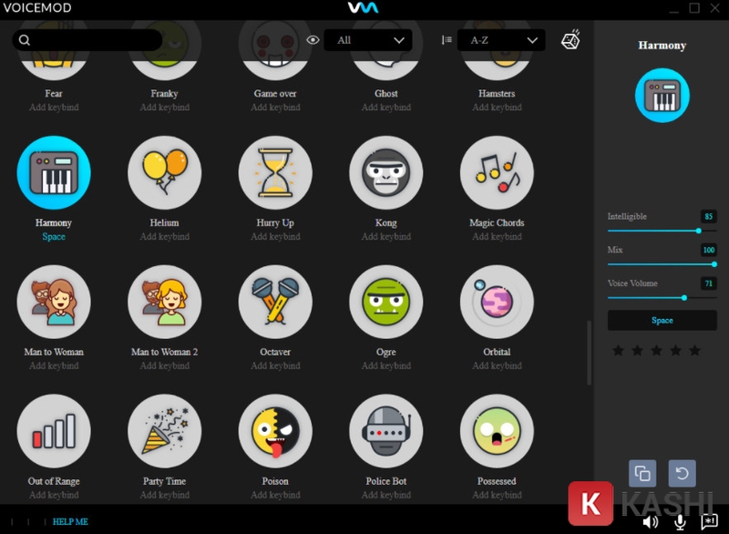 Giao diện Voicemod Pro
