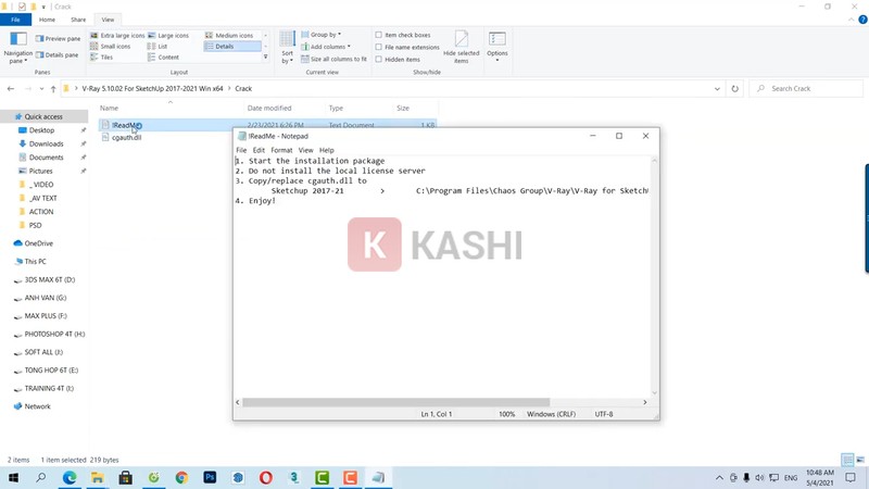 Xem hướng dẫn crack