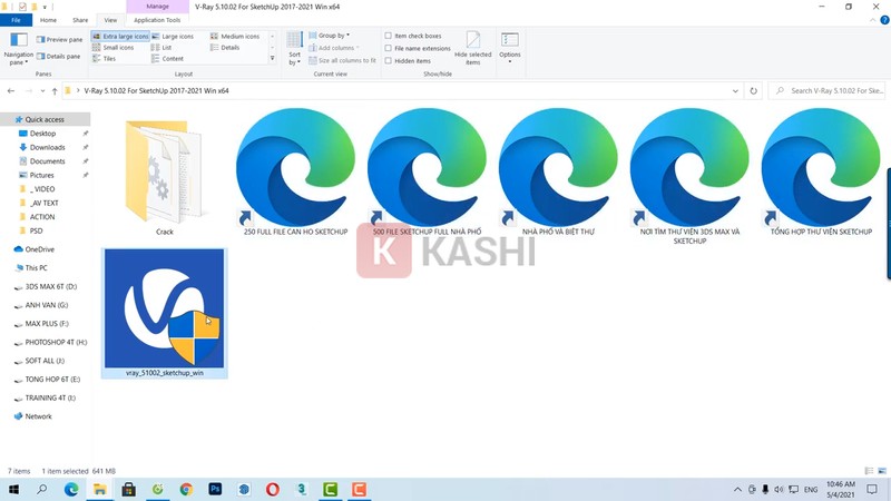 Chạy file cài đặt