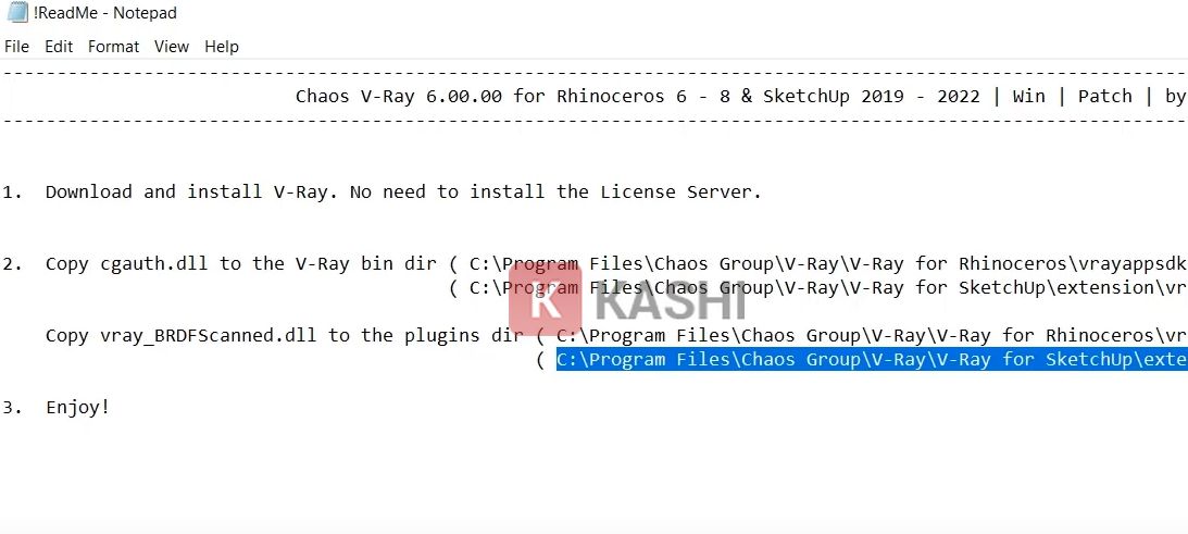 Sao chép đường dẫn thứ hai