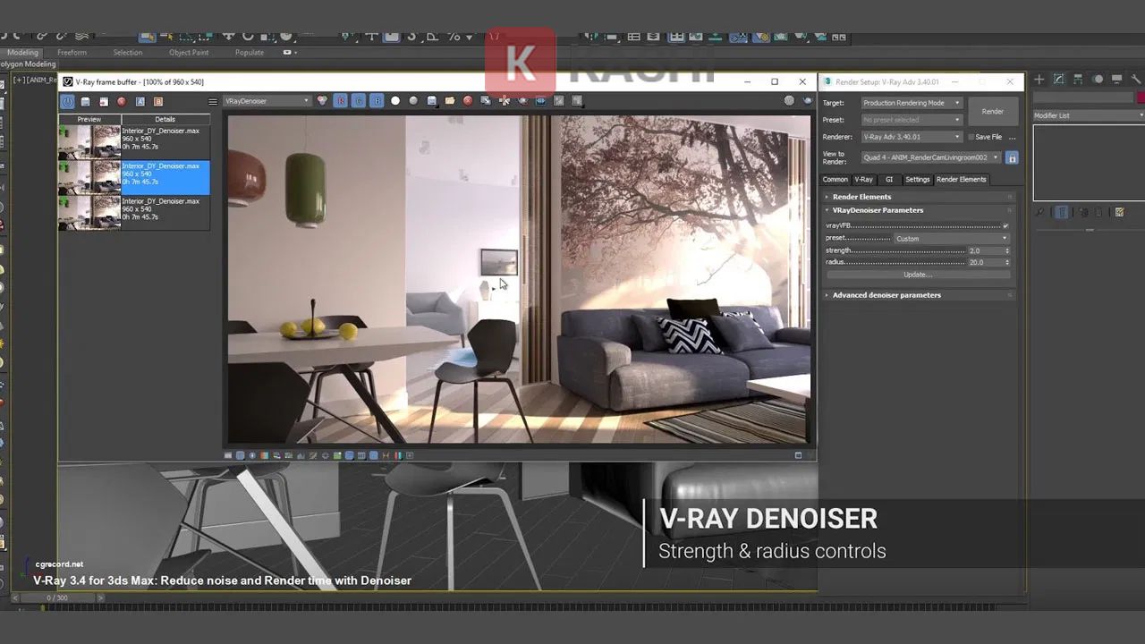 Các tính năng mới của V-Ray 6