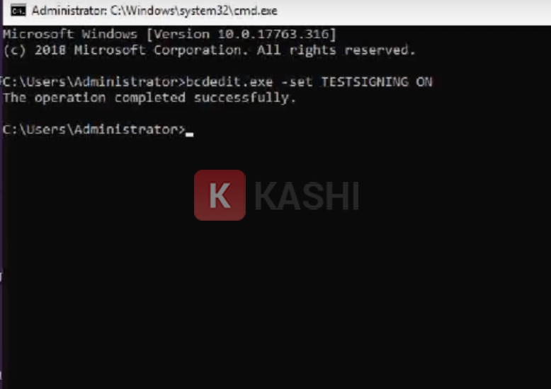 Đưa máy về chế độ Test mode