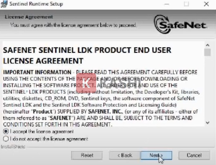 Đồng ý với điều khoản phần mềm