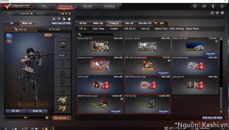 Acc cộng đồng cf vip it người chơi - Hình ảnh 2