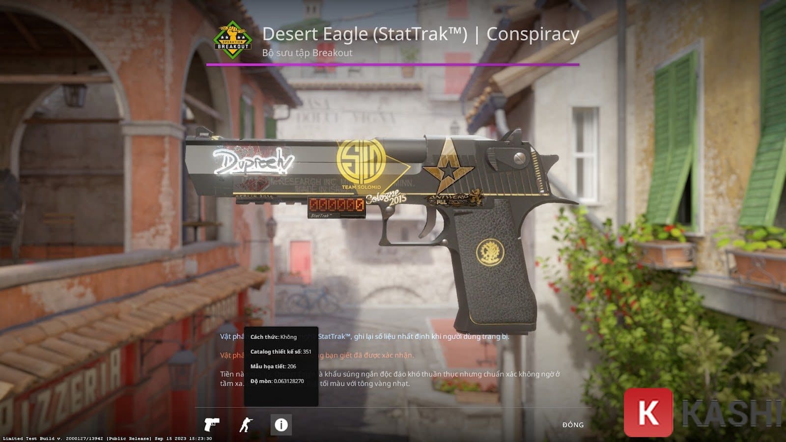 Desert Eagle (StatTrak) - hình ảnh của tài khoản prime vip