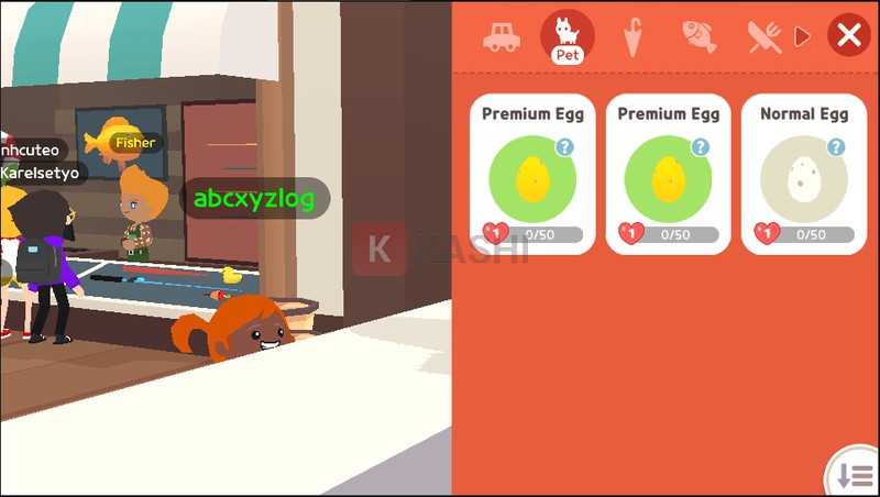 Acc Play Together miễn phí - Giao diện game