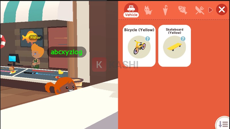 Acc Play Together miễn phí - Vật phẩm trong game