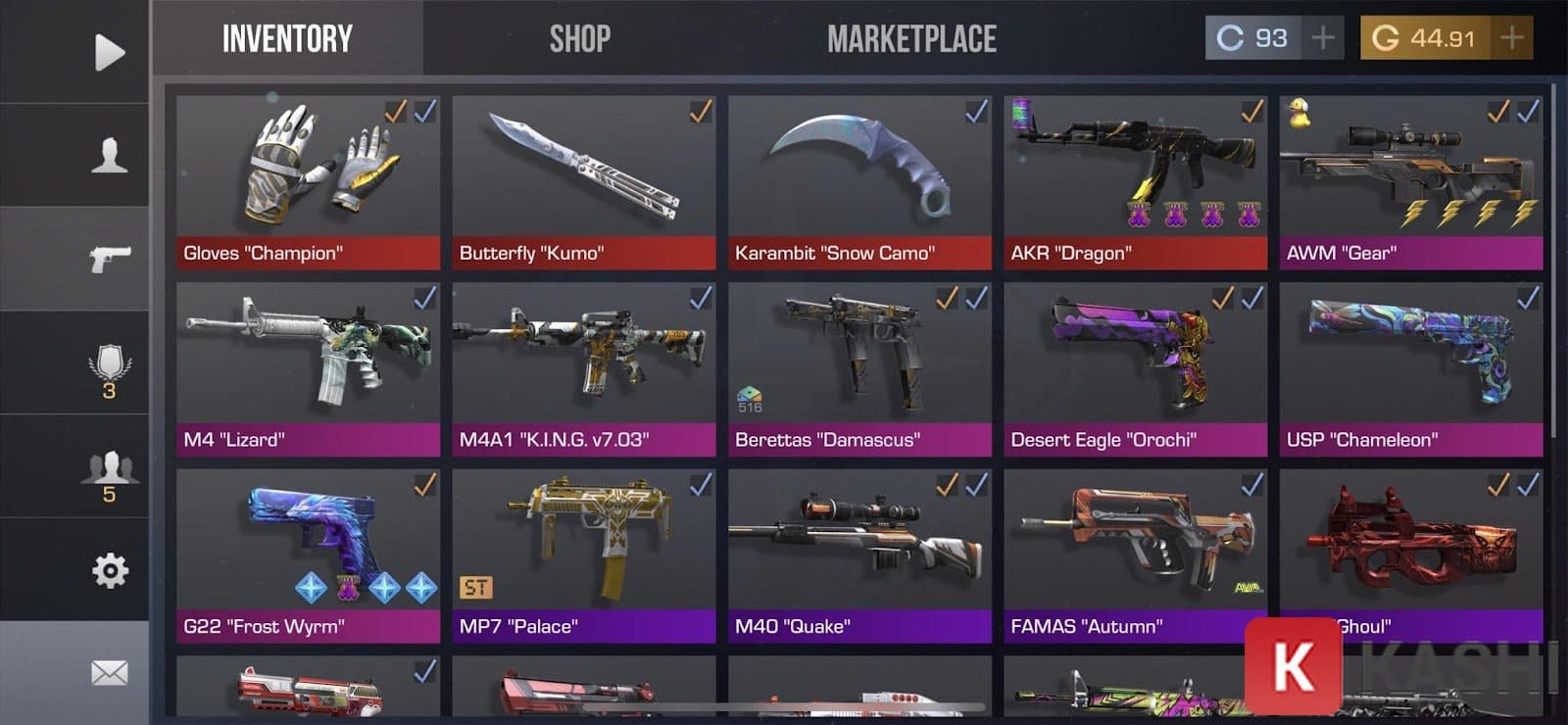 Tặng acc Standoff 2 VIP