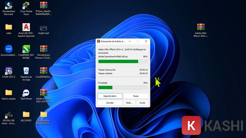 Ảnh minh họa giải nén phần mềm