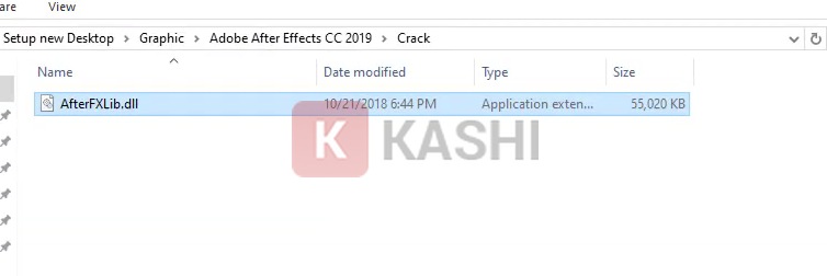 Sao chép file AfterFXLib.dll