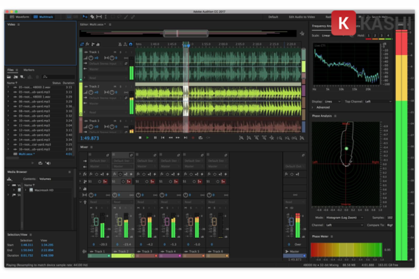 Chất lượng âm thanh cao trong Adobe Audition 2023