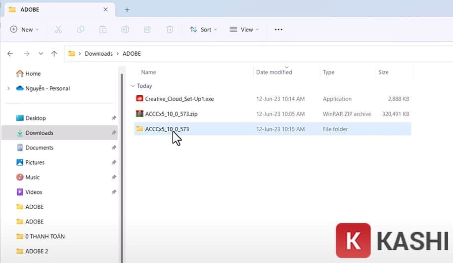 Mở bộ cài offline