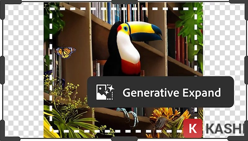 Tính năng Generative Expand trong Photoshop 2024