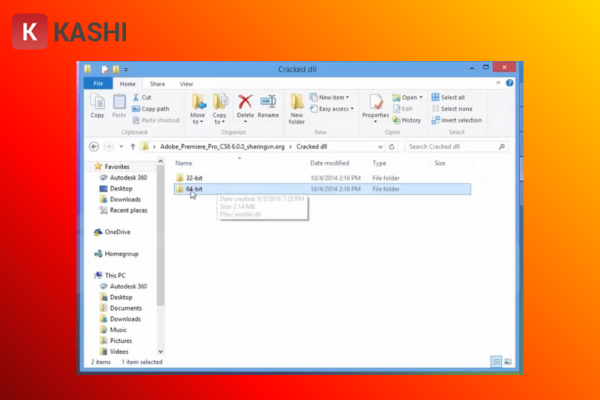Chọn file dll tương ứng