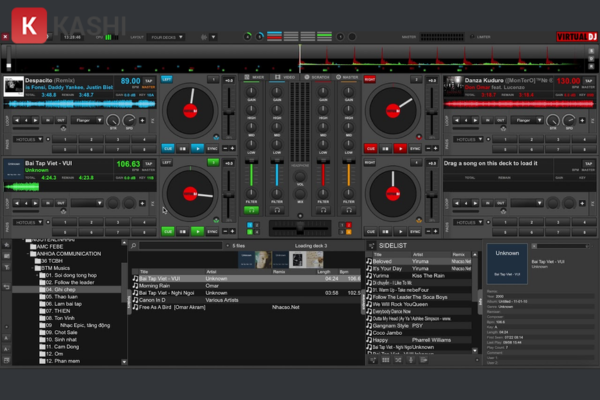 Tính năng hòa âm của VirtualDJ 2023 Pro Infinity