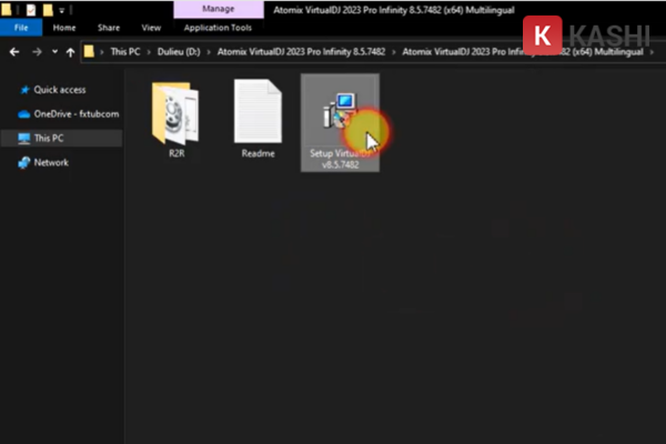Chạy file cài đặt
