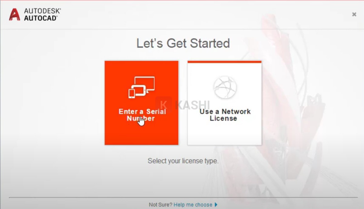 Nhập Serial Number