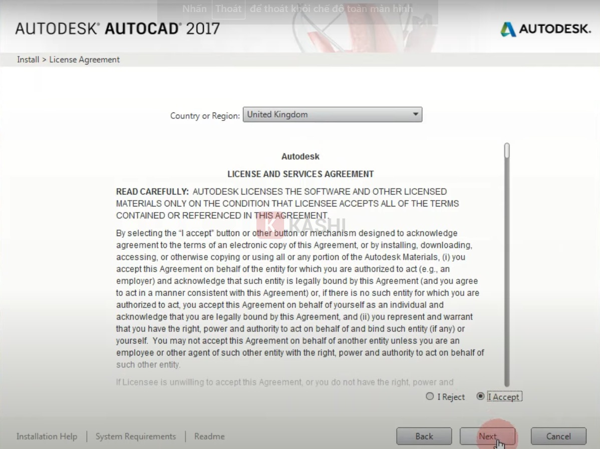 Đồng ý điều khoản