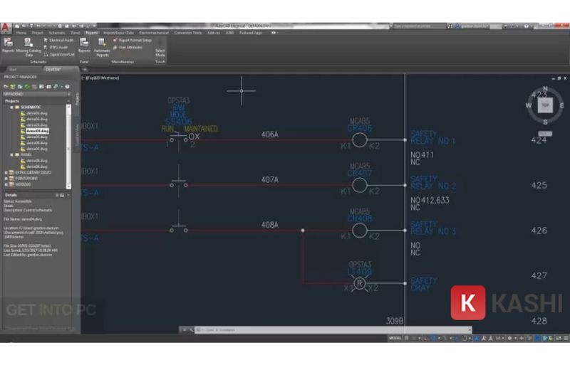 Các tính năng của AutoCAD Electrical 2019