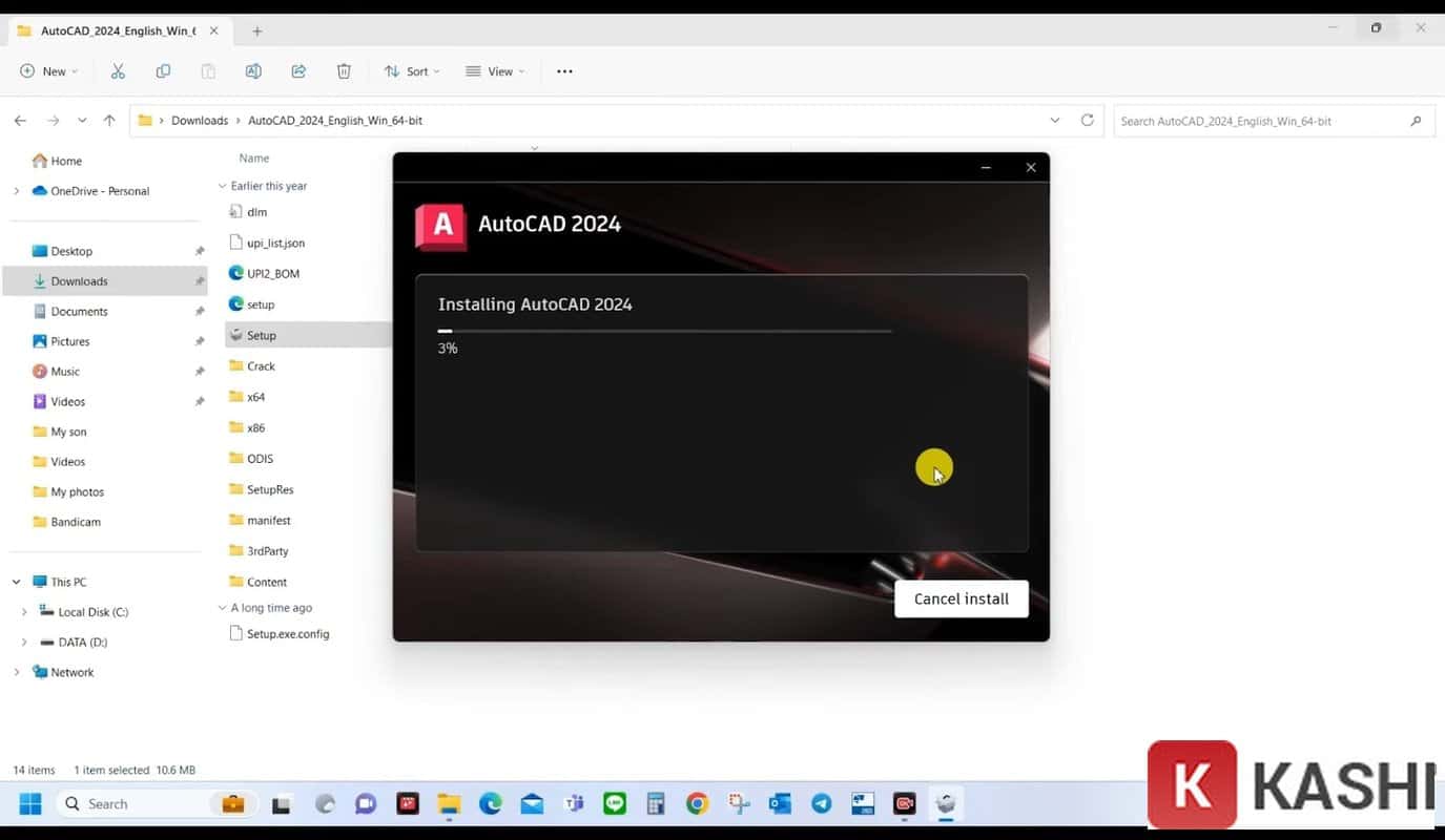 Quá trình cài đặt