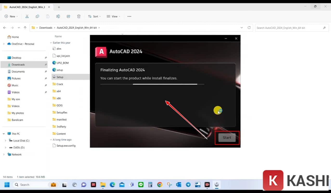 Hoàn tất cài đặt