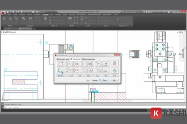 Tính năng thiết kế 3D trong AutoCAD Mechanical 2017