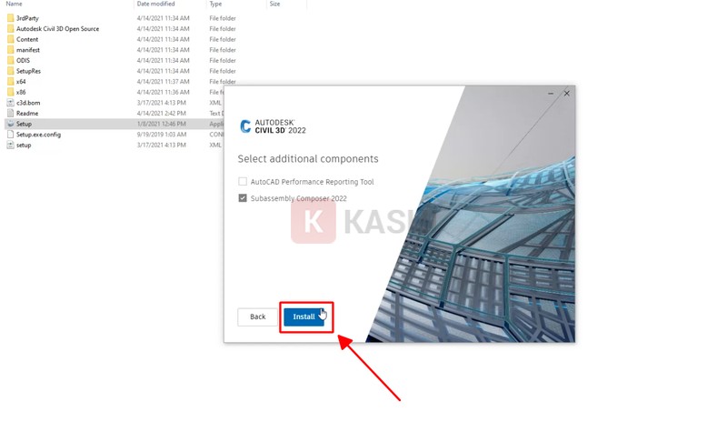 Click chọn "Install"