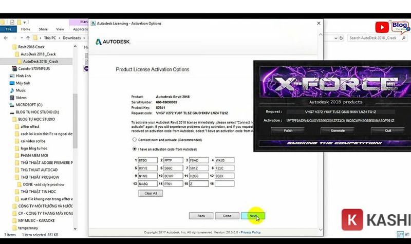 Tiếp tục kích hoạt