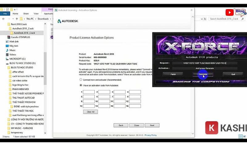 Tạo Activation code