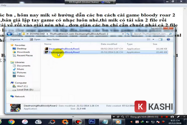 Mở game Bloody Roar 2