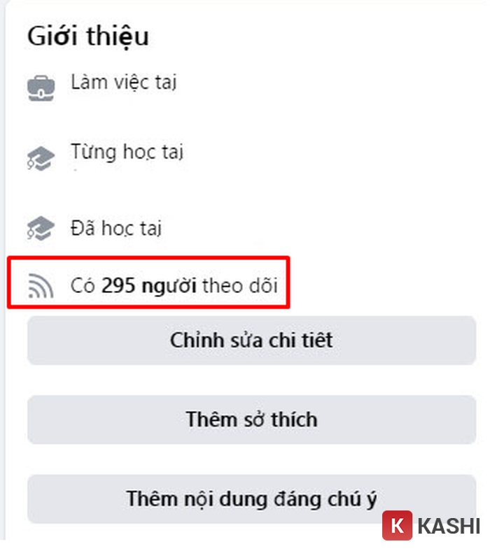 Kiểm tra chế độ theo dõi trên Facebook iOS