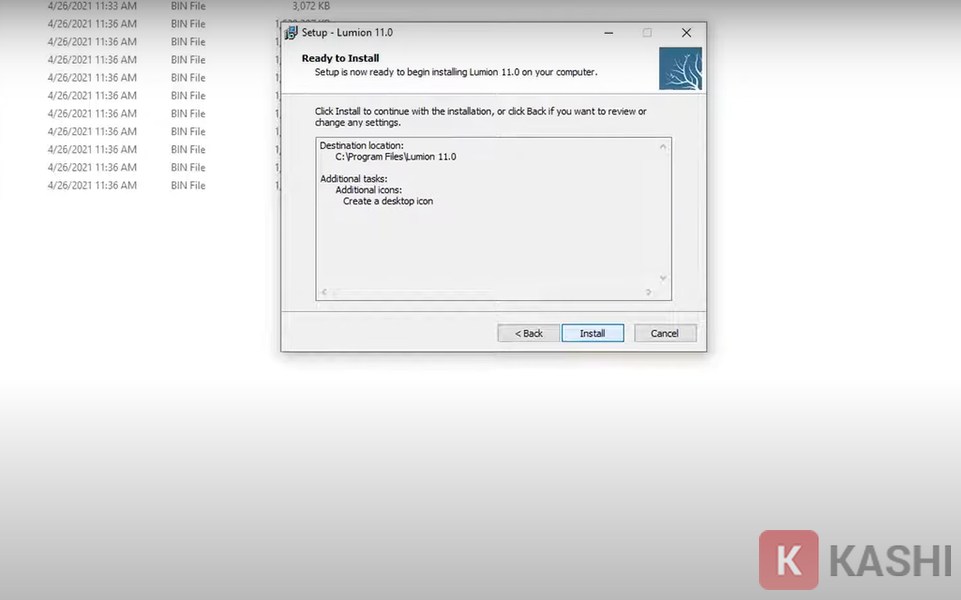 Quá trình cài đặt Lumion