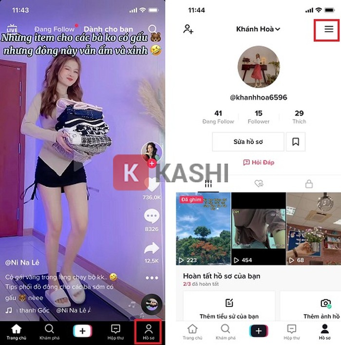 Kiểm tra ngày sinh TikTok