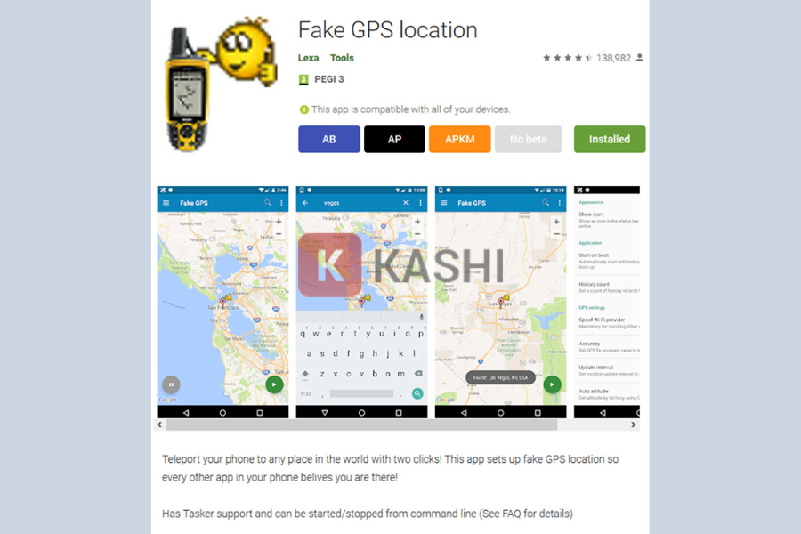 Tải ứng dụng Fake GPS Location