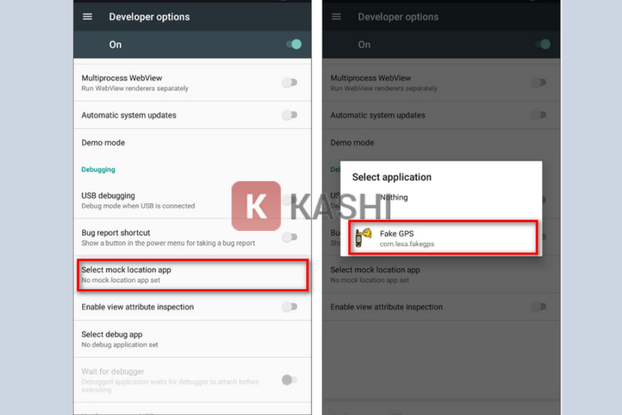 Thiết lập ứng dụng Fake GPS Location