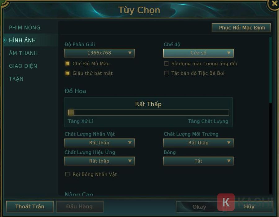 Cách chơi lol sever na không lag