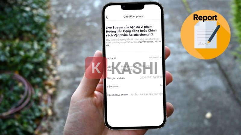 Vi phạm tiêu chuẩn cộng đồng TikTok