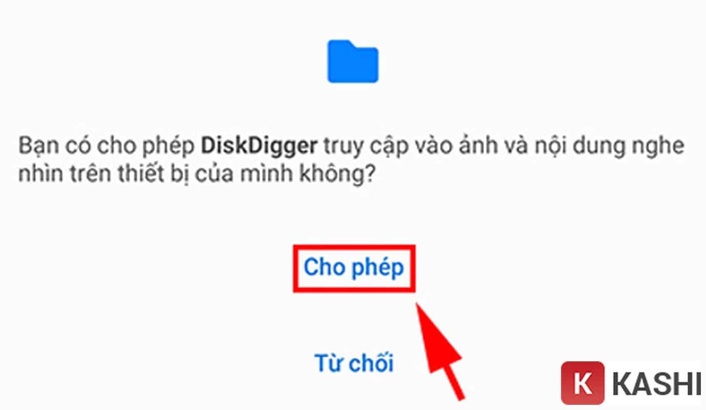 Cho phép truy cập